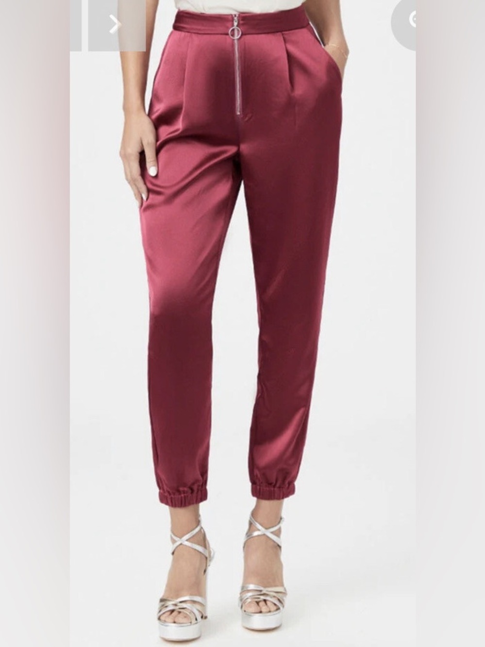 PAIGE Women's Elyse Jogger in Mulberry